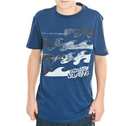 Boys Quadrant T-Shirt - Indigo