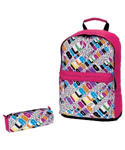 Billabong Happy Go Backpack and Pencil Case