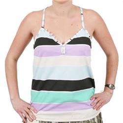 billabong Ladies Ginny Stripey Top - Raven