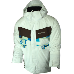Ladies Billabong Butterfly Snowboard Jacket. White