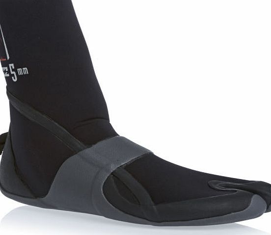 Billabong Mens Billabong Foil Split Toe Wetsuit Boots - 5mm