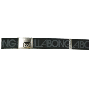 Billabong Mens Billabong Logo Web Belt. Black