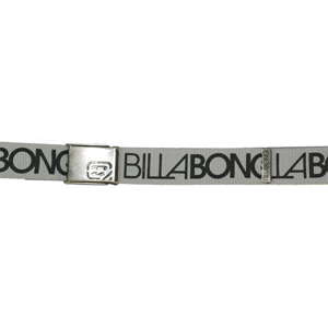 Billabong Mens Billabong Logo Web Belt. Grey