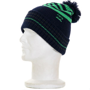 Unchanged Bobble beanie - Navy