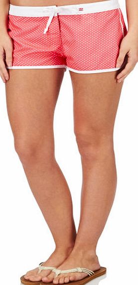 Billabong Womens Billabong Cacy 19 Board Shorts - Red Hot