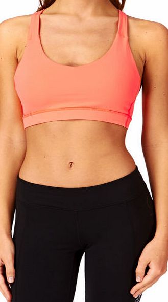 Billabong Womens Billabong In The Moment Sports Bra - Coral