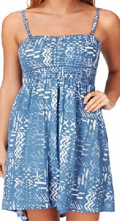 Billabong Womens Billabong Monterrico Dress - Vivid Blue