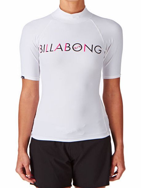 Billabong Womens Billabong Regular Short Sleeve Rash Vest