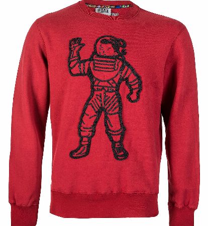 Billionaire Boys Club Moon Man Sweatshirt Red