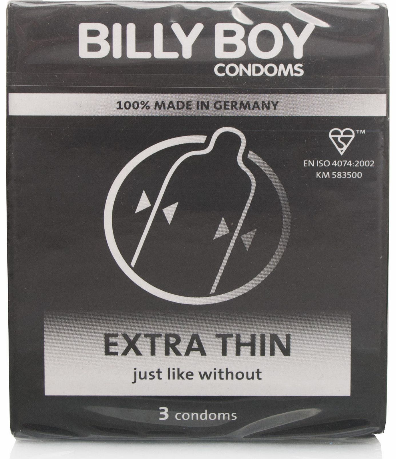 Billy Boy Extra Thin Condoms 3 Pack