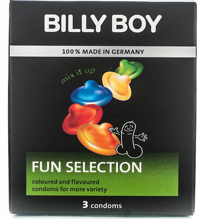 Fun Selection Condoms 3 Pack