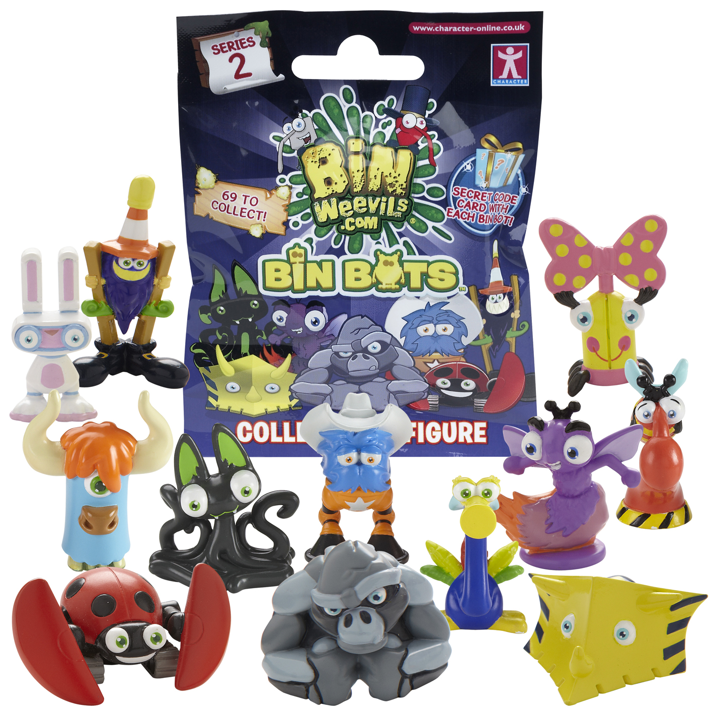 Bin Weeevils Bin Weevils Bin Bot Blind Bags (series 2)
