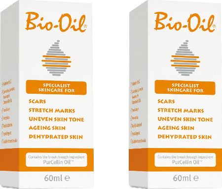 Bio Oil, 2102[^]0004135 60ml - Twin Pack