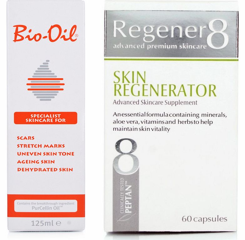 Regener8 Skin Regenerator & Bio Oil 125ml Pack