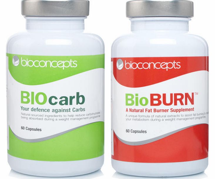 BioCARB Carbohydrate Blocker & BioBURN Fat Burner
