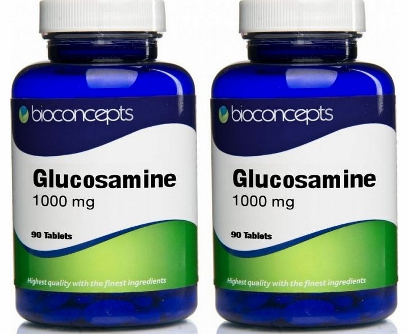 Bioconcepts Glucosamine Tablets 1000mg Twin Pack