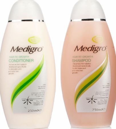 Bioconcepts MediGro for Men Shampoo and Conditioner Bundle