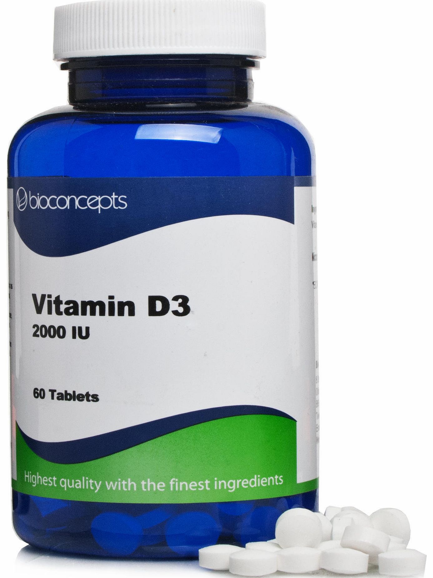 Vitamin D3 2000 IU 60 tabs