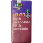 Biofair Case of 12 Biofair Dark Chocolate with Almonds