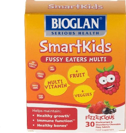 Bioglan, 2102[^]0107462 SmartKids Fussy eaters Multivitamin 30
