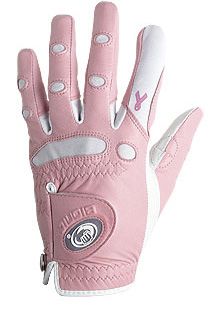 BIONIC WOMENS PINK RIBBON CLASSIC GOLF GLOVE RIGHT HAND PLAYER LARGE