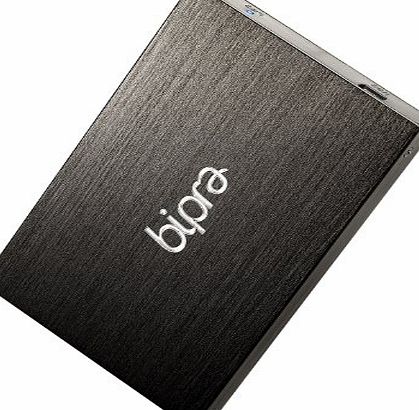 Bipra 160GB 2.5 inch USB 2.0 FAT32 Portable External Hard Drive - Black