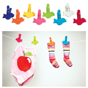 Bird Clips - Plastic Peg Clips