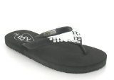 Birkenstock Platino `Jacqui` Ladies Diamante Flip Flops - Black - 4 UK
