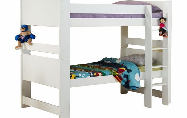 Cube Bunk Bed, White