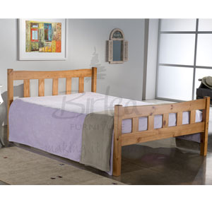 Miami 4FT 6 Double Wooden Bedstead