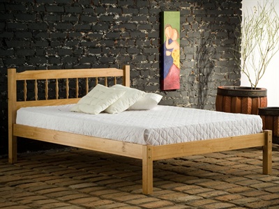 Santos Small Double (4) Slatted Bedstead