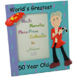 Birthday Worlds Greatest 50th Birthday Male Photo Frame