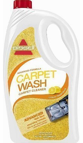 BISSELL  Adavanced Fibre Cleansing Formula Citrus Fragrance Carpet Cleaner 1 Litre Bottle