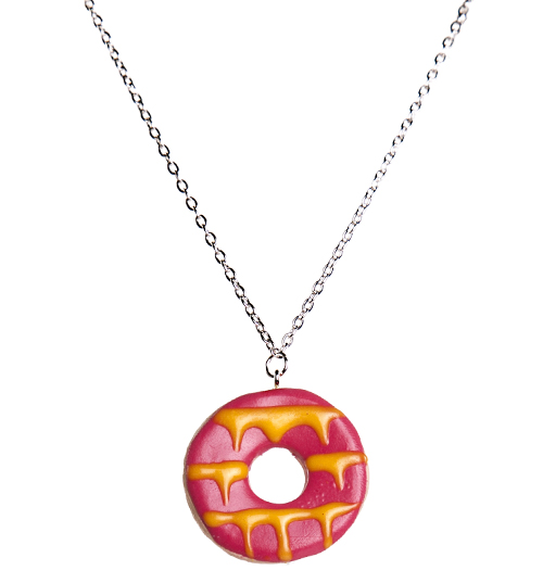 Pink Party Ring Necklace from Bits and Bows