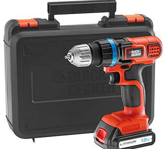 EGBL18K 18v Cordless Drill Driver with 1 Lithium Ion Battery 1.5ah + FREE 2nd Battery Worth 62.95