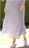 Penny Plain - Lilac 14short Summer Bloom Skirt
