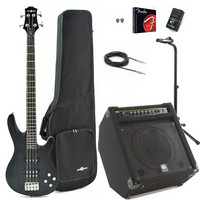 Black Knight CB-12 Bass Guitar BP80 Premium Pack