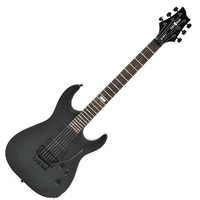 Black Knight RS-80FLR Electric Guitar Gothic Satin
