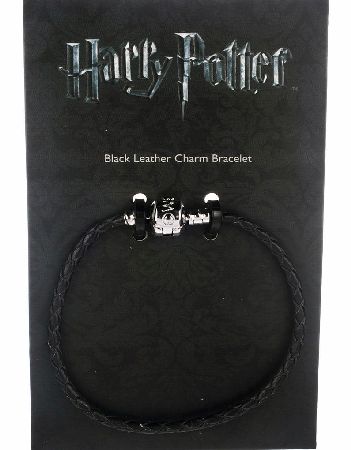 Leather Harry Potter Charm Bracelet For