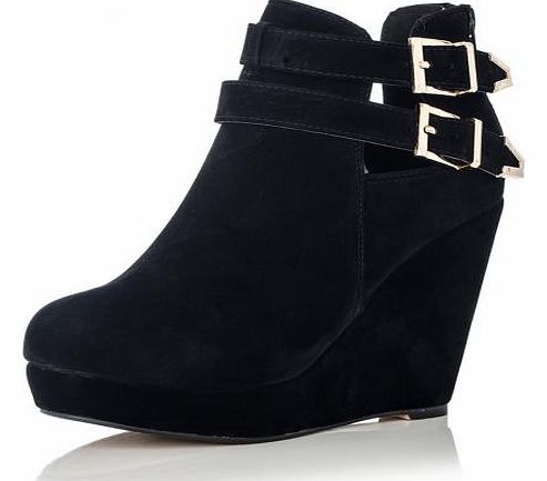 Wedge Heel Ankle Boots