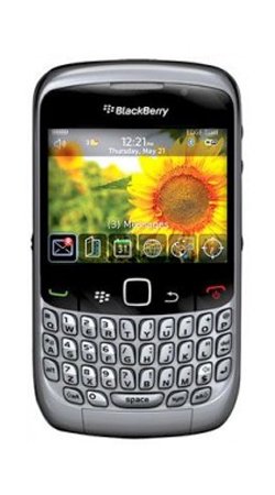  8520 Curve Dark Silver Mobile Phone on Orange Pay As You Go / Pre-Pay / PAYG (Including 10 GBP Airtime)