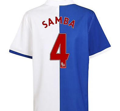Blackburn Umbro 2010-11 Blackburn Rovers Home Shirt (Samba 4)