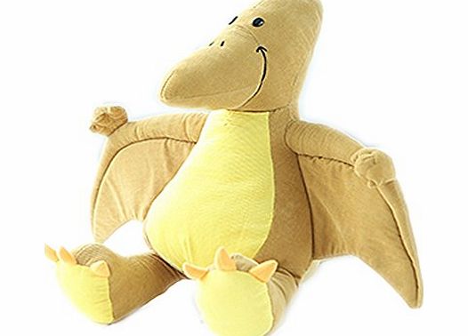 Blancho Plush Dinosaur Doll for Kids High Quality Plush Toy Cute Stuffed Pterosaur Blue