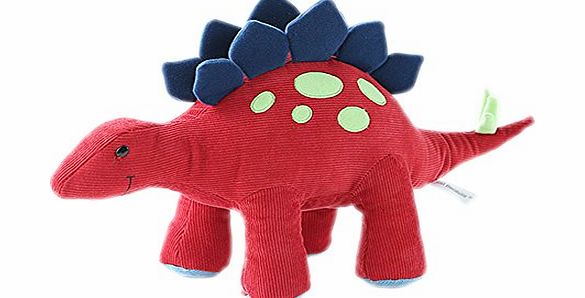 Blancho Plush Dinosaur Doll for Kids High Quality Plush Toy Cute Stuffed Stegosaurus Red