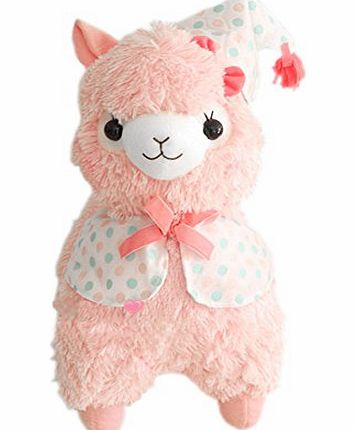 Blancho Plush Doll for Kids Llama Plush Toy Ideas Stuffed Alpaca (H) 18.9``