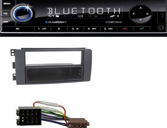 Blaupunkt Car Radio MP3 USB SD AUX Bluetooth Remote Control for Smart Fortwo (451) FORFOUR (04/2007-09/2010) (454)