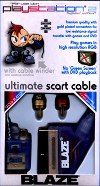 Blaze Ultimate Stereo Scart Cable PS2
