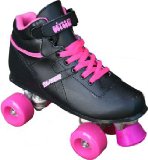 Odyssey Black/Pink Quad Roller Skates 2