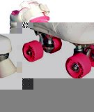 Odyssey White/Pink Quad Roller Skates Jnr12