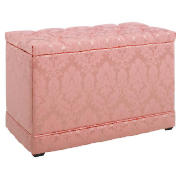 Blenheim Ottoman, Rose Damask